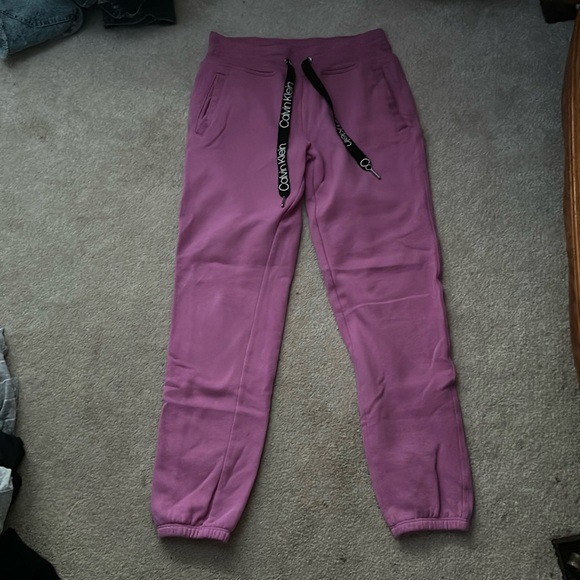 Calvin Klein Pants - Pink Calvin Klein sweatpants